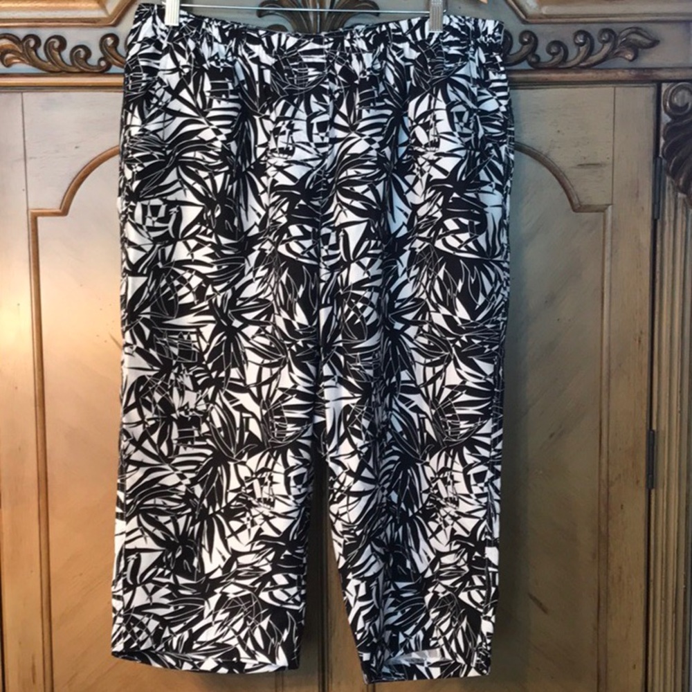Alia resort microfiber pull on capris. NWOT.